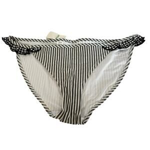 Aerie women’s bikini bottom bathing suit size S ruffle‎ detail around the sides